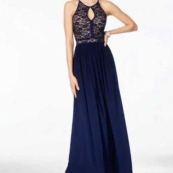 Morgan & Co - Keyhole Gown - Picture 1 of 7